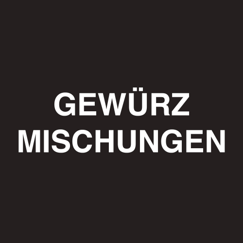 Gewürz Mischungen